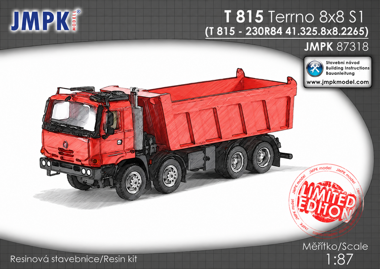 T 815 Terrno 8x8 S1 stavebnice
