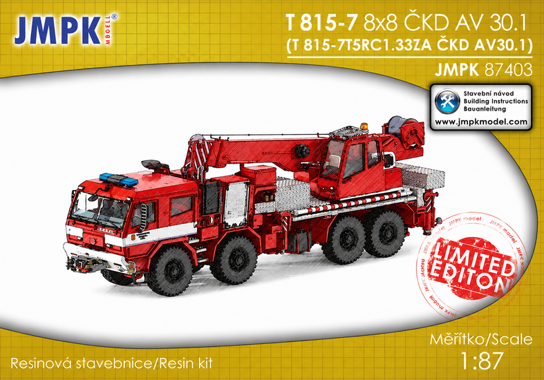 T 815-7 8x8 ČKD AV 30.1 (stavebnice)