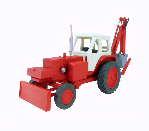 Jumz 6 traktorbagr (3D tisk stavebnice)