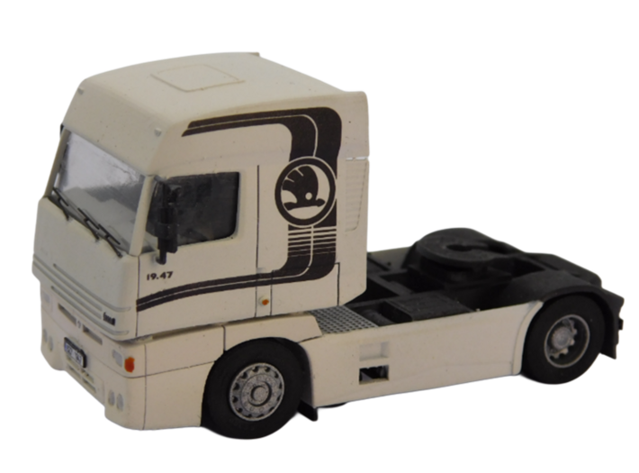 LIAZ 400 19.41 TBV „Xena“ – 3D tisk, bílý model s černým potiskem (1:87 H0)