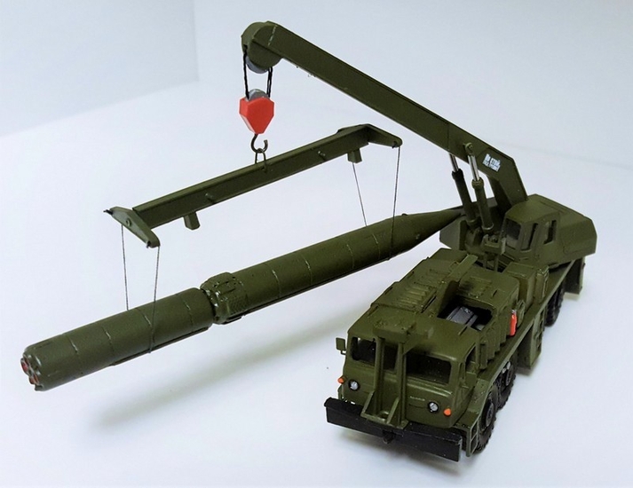 MAZ-537K 9T35 autojeřáb