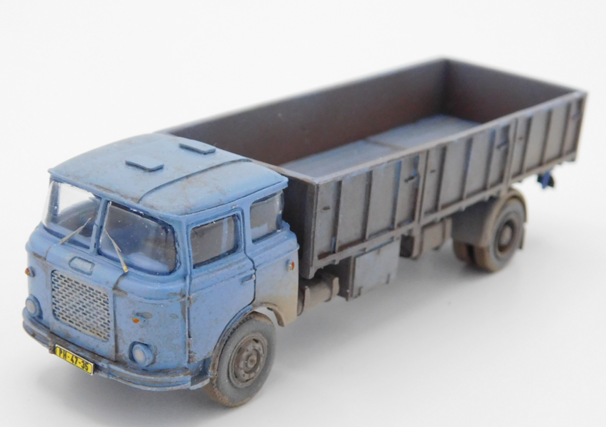 Š 706 MTV 5 valník bez plachty (modrý patina model)