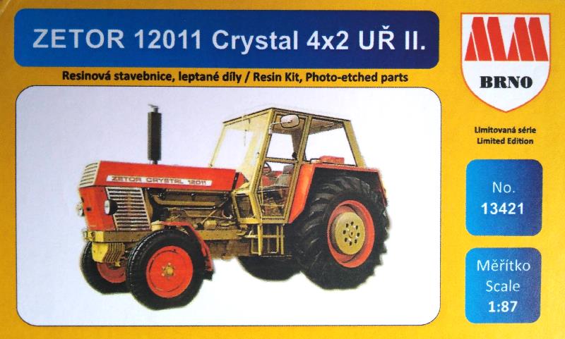 Zetor 12011 Crystal 4x2 UŘ II. (stavebnice)