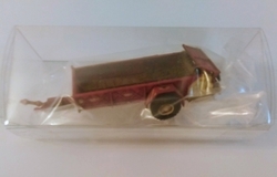 RUR-5-Rozmetadlo za traktor červená patina (model)