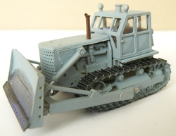 T100 buldozer-hydraulický šedý (model)