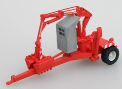 UNHZ 500 Nakladač přívěsný za traktor červený (model)