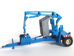 UNHZ 500 Nakladač přívěsný za traktor modrý (model)