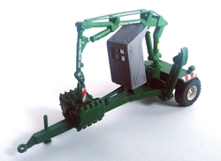 UNHZ 500 Nakladač přívěsný za traktor zelený (model)