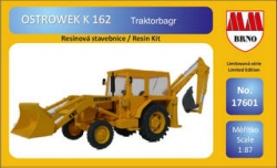 Ostrowek K-162 traktorbagr (stavebnice)